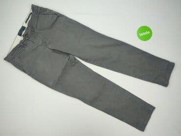 czarne spodnie wyszczuplające: Angelo Litrico, Chinosy dla mężczyzn, L — 2