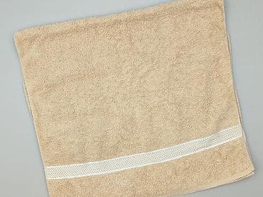 materiały do remontu: Ręcznik kąpielowy, beżowy, unisex - Materiał: 100% bawełna (etykieta — 1