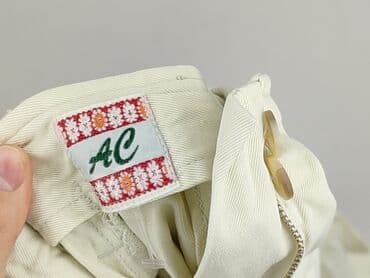 kremowe jeansy damskie: Spodnie damskie, rozmiar S — 4