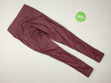 legginsy woskowane: Yu & Me, Legginsy Ze skóry ekologicznej damskie, rozmiar S — 3