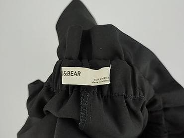 palazzo: PULL&BEAR, Spodnie materiałowe damskie, rozmiar S — 4