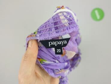 koszulka od piżamy: Papaya, Bluzka damska, 4XL — 4