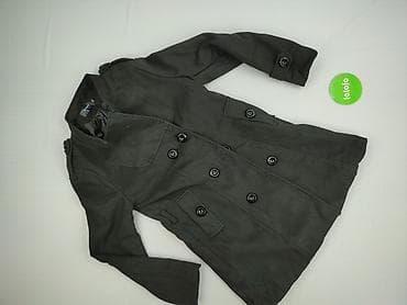 trencz czarny h: Odzież wierzchnia 
, Płaszcz damski, rozmiar S — 2