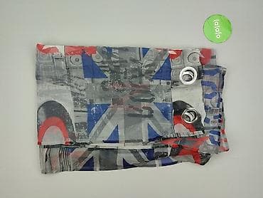 puchowa: Zasłona na przelotkach, lekka i półprzezroczysta, z nadrukiem w stylu — 3