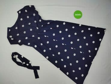 błękitna sukienka wieczorowa: Sukienka damska, rozmiar S — 3