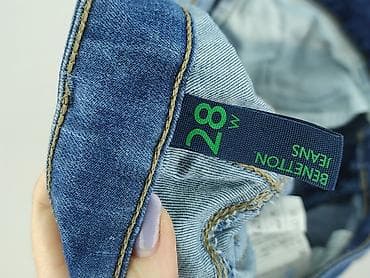 dzins material: Benetton, Jeansy damskie, rozmiar S — 4