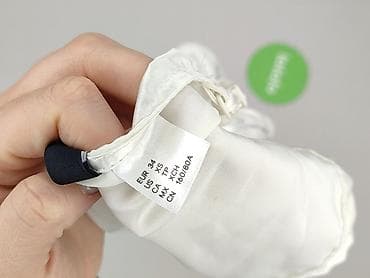 bluzki dekolt: H&M, Top damski, rozmiar XS — 4