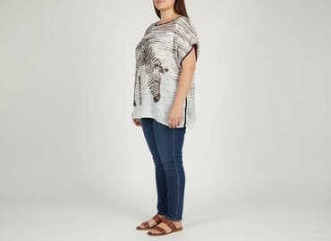 sukienka zebra zara: Bluzka damska, rozmiar XL — 7