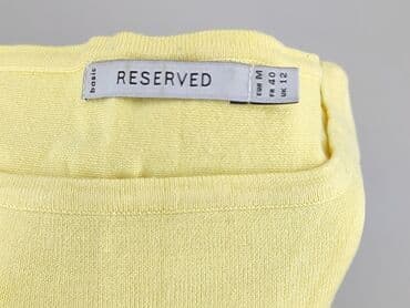 limonkowy sweter reserved: Basic, Sweter damski, M — 4