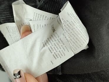 balenciaga dziurawe spodnie: Denim, Jeansy damskie, rozmiar S — 5