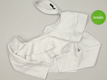 biala bluzka na jedno ramie: Boohoo, Bluzka damska, rozmiar M — 4