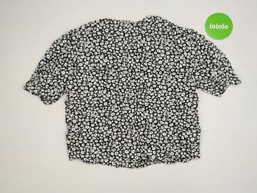 bluzka damska czarna krótki rękaw: Bluzka damska, rozmiar M — 3