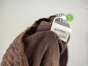 cargo wide leg: Spodnie materiałowe damskie, rozmiar 4XL — 4