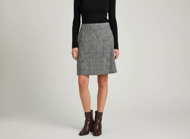 plisowane spódnice szara: Spódnica damska, rozmiar L — 6