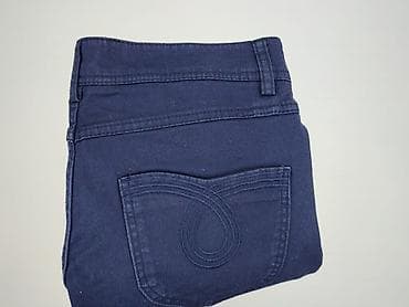 spodnie jeans drill: H&M, Spodnie materiałowe damskie, rozmiar S — 7