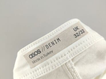 legginsy lateksowe z wysokim stanem: Asos, Джинси жіночі, L — 4