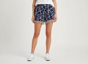 krótkie spodenki wiązane: Szorty damskie, rozmiar M — 6