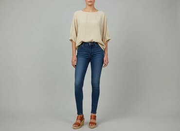 sukienka z lnem lidl: MNG, Bluzka damska, L — 6