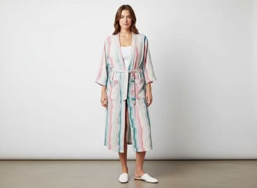 krótki szlafrok: Szlafrok, rozmiar One size — 6