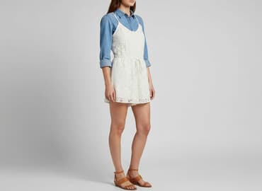 zara elegancki kombinezon damski: Zara, Kombinezon damski, rozmiar L — 6