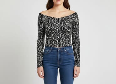 bershka body czarne: Bershka, Bluzka damska, rozmiar XS — 6