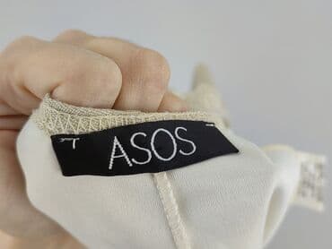 sukienka z bufiastymi rękawami asos: Asos, Bluzka damska, rozmiar S — 5