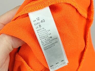 bluzka żółta w czarne paski: Topshop, Sukienka damska, rozmiar L — 5