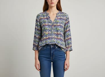 bluzka w kwiaty new yorker: Bluzka damska, rozmiar S — 8