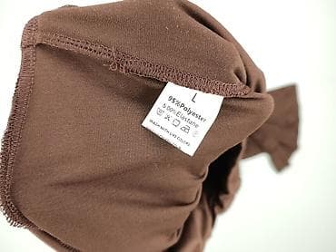 jeansy z elastanem: Spodnie materiałowe damskie, rozmiar L — 4