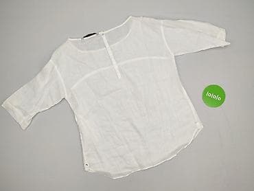 zara biała bluza: Zara, Bluzka damska, rozmiar L — 3