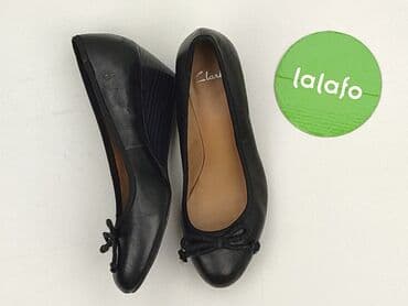 ccc buty damskie koturny: Clarks, Balerinki damskie, rozmiar 37 — 3