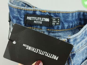 slim fit mom jeans petite: PrettyLittleThing, Jeansy damskie, rozmiar 2XS — 4