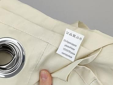 meble kent: Beżowa zasłona na przelotkach – MyHome - Typ: pojedyncza zasłona na — 4