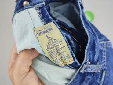 spódnice jeansowe wysoki stan: Wrangler, Spódnica damska, rozmiar L — 4