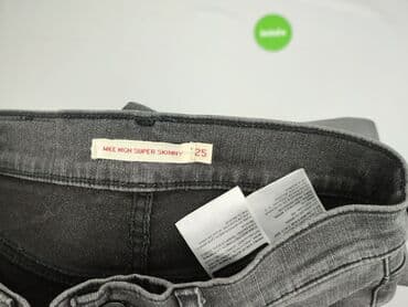 jeansy damskie wysoki stan levis: Jeansy damskie, rozmiar 2XS — 4