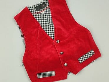 rajstopy czarne z wzorem: Vest, 7 years, 116-122 cm, condition - Very good — 1