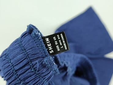 spodnie szeroki: Shein, Spodnie materiałowe damskie, rozmiar L — 4