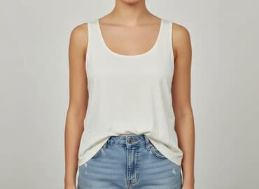 sinsay trampki biale: Sinsay, Top damski, rozmiar L — 6