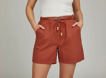 krótkie spodenki luźne: Fashion Avenue, Szorty damskie, rozmiar 2XL — 6