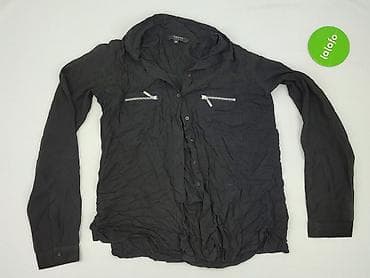 bluzki czarne basic: Reserved, Koszula damska, rozmiar M — 2