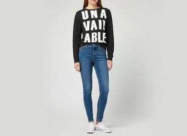 travis scott bluzy: H&M, Світшот жіночий, розмір XS — 1