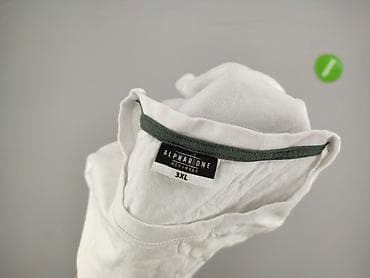 koszule plus size: ALPHAR ONE, Koszulka dla mężczyzn, rozmiar 3XL — 4