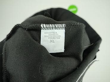czarne outfity: Spodnie materiałowe damskie, rozmiar XL — 4