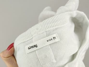bluza biala: Sinsay, Bluzka damska, rozmiar M — 4