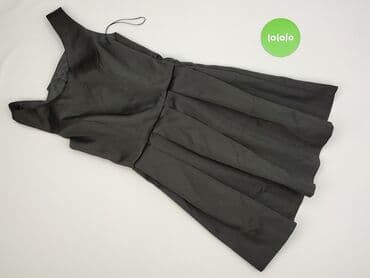 czarne bluzki satynowe: Topshop, Sukienka damska, S — 2