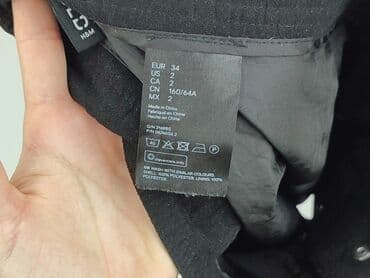 spódnice z guzikami z przodu: H&M, Spódnica damska, rozmiar XS — 5