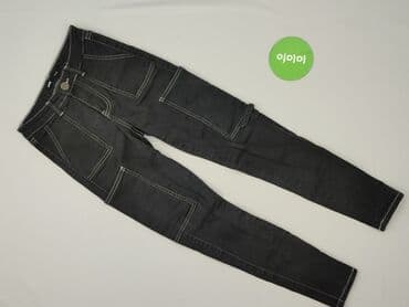 czarne spodnie z dziurami sinsay: Sinsay, Cargo for women, size S — 2