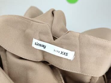 biale legginsy sinsay: Spodnie materiałowe damskie, rozmiar 2XS — 4