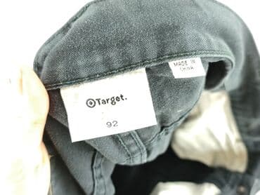 spodnie woskowane czarne: Shorts, 1.5-2 years, 92, condition - Good — 4