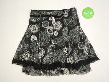 czarne spódniczka plisowane: Spódnica damska, L — 3